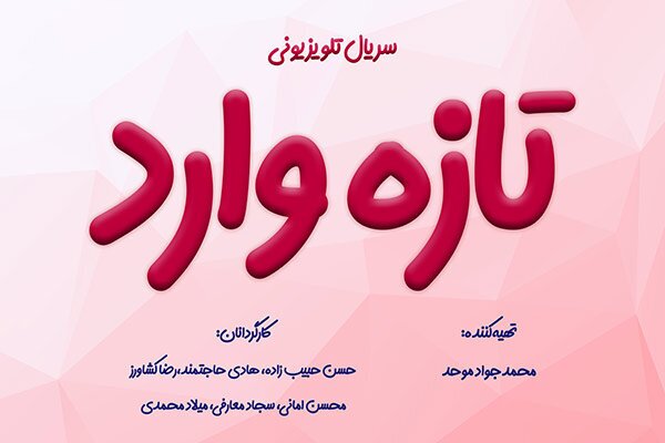 تولید سریال &laquo;تازه&zwnj;وارد&raquo; با مضمونی خانوادگی