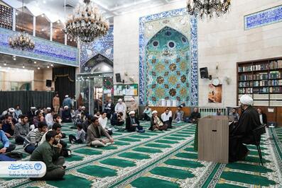 افطاری خانوادگی طلاب حوزه مشکات