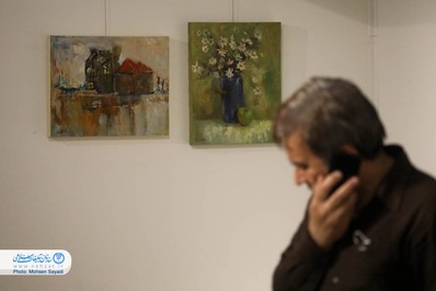 گزارش تصویری/ نمایشگاه گروهی آثار تجسمی هنرمندان (چراغ راه)