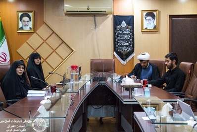 دیدار گروه «همگرام کودک» با مدیرکل تبلیغات اسلامی استان تهران