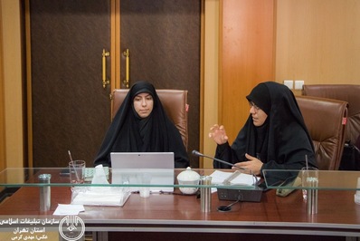 دیدار گروه «همگرام کودک» با مدیرکل تبلیغات اسلامی استان تهران