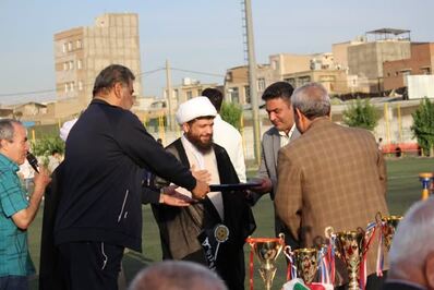 اختتامیه مسابقات مینی فوتبال هیئات مذهبی برگزار شد