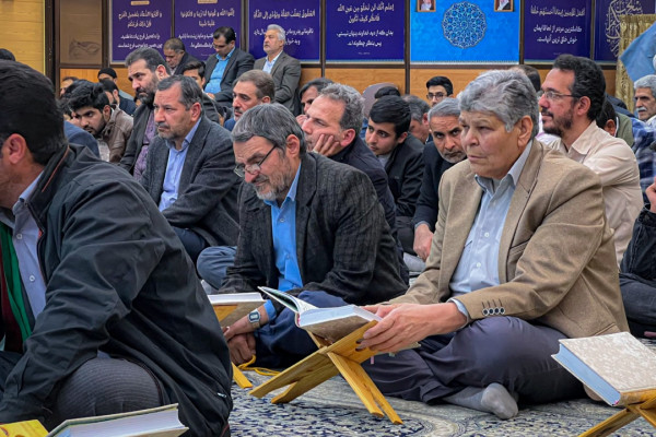 دیدار جامعه قرآنی استان با آیت الله محمدرضا ناصری، امام جمعه و نماینده ولی فقیه در استان