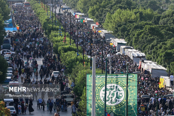 راهپیمایی کیلومتری غدیر در استان‌ها