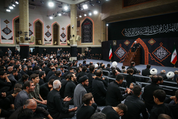 مراسم عزاداری سید و سالار شهیدان(ع) در حسینیه امام خمینی(ره)
