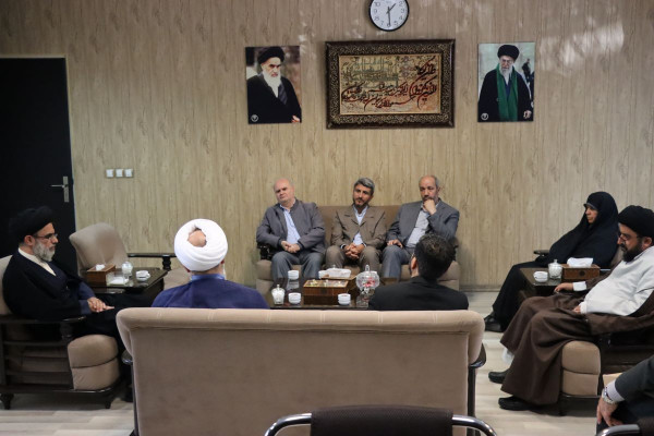 دیدار اعضای شورای شهر تبریز با مدیرکل تبلیغات اسلامی آذربایجان شرقی