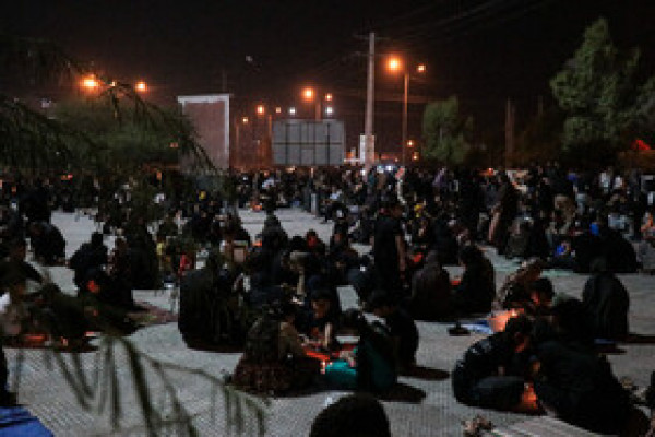 خیمه‌های سوخته در آیینه دل‌ها؛ بندرعباس عزادار شام غریبان