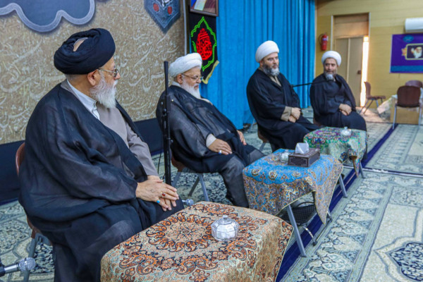 دیدار حجت الاسلام قمی با امام جمعه یزد