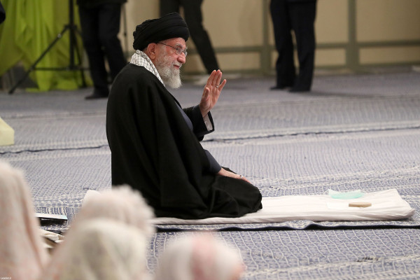 "احتفال الملائكة" بحضور المرشد الأعلى للثورة