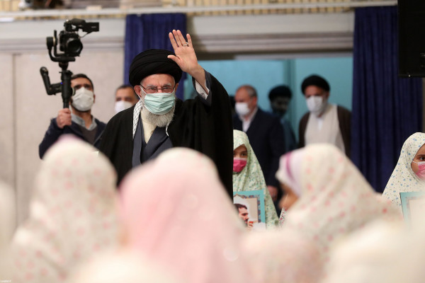 "احتفال الملائكة" بحضور المرشد الأعلى للثورة