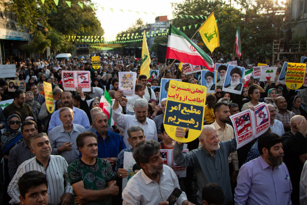 Marcha kilométrica de Ghadir en las provincias