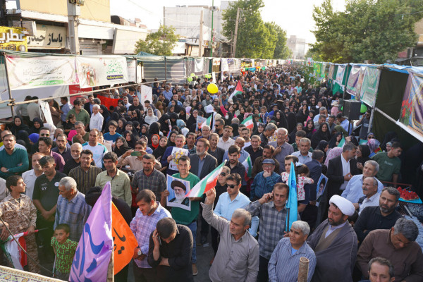 Километровый марш Гадира в провинциях