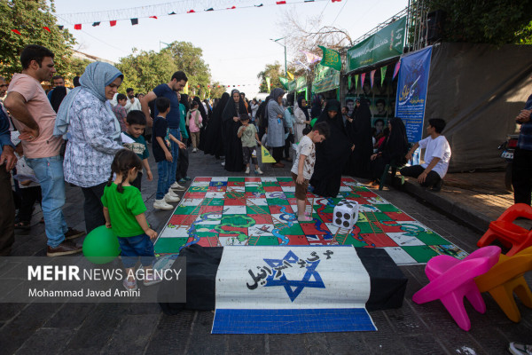 صوبوں میں غدیر کا کلومیٹروں لمبا جلوس