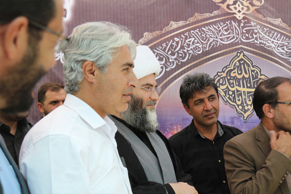 بازدید رئیس سازمان تبلیغات اسلامی از موکب‌های اربعینی