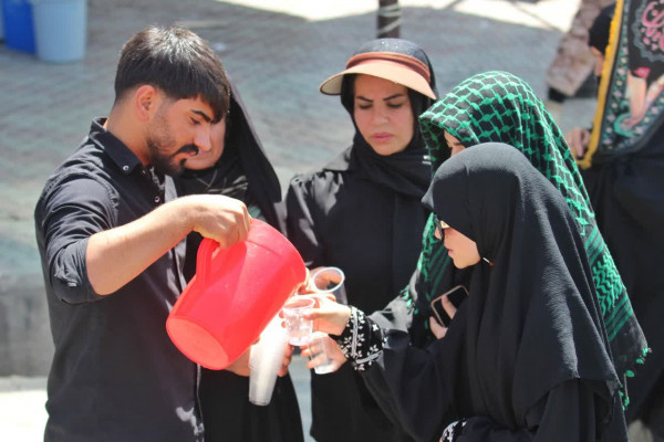 مراسم پیاده روی جاماندگان اربعین در یاسوج برگزار شد