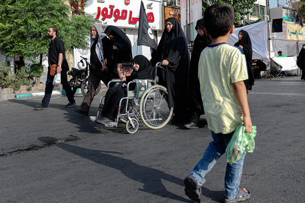مراسم آیینی جاماندگان اربعین حسینی