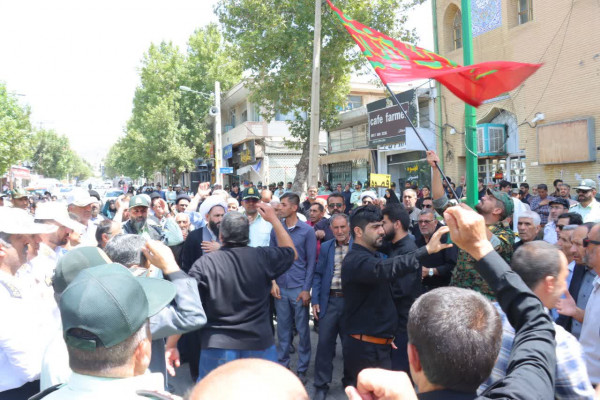 دسته روی عزاداری در ماتم پیامبر و امام حسن علیه سلام برگزار شد