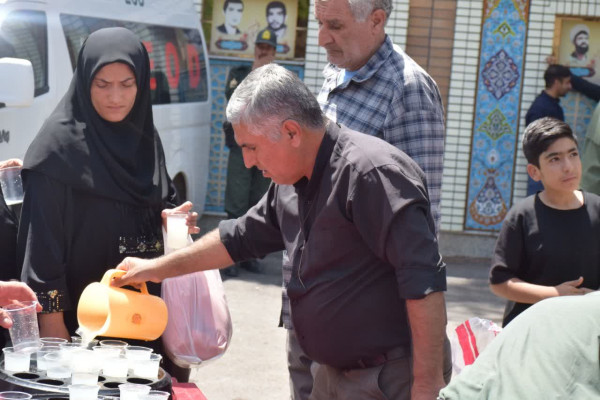 دسته روی عزاداری در ماتم پیامبر و امام حسن علیه سلام برگزار شد