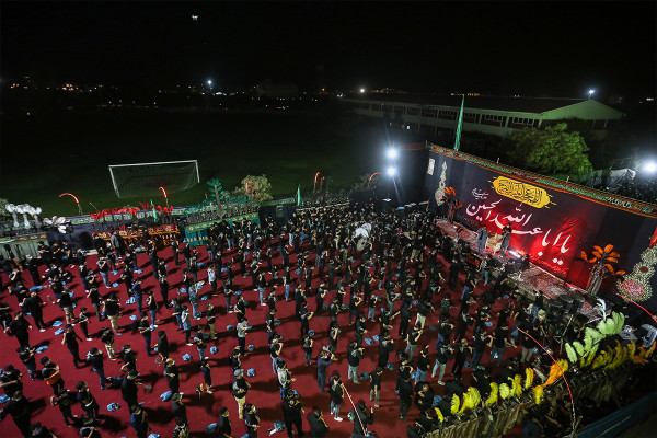 Celebración de los actos de duelo por el Imam Hussein (AS) con distanciamiento social