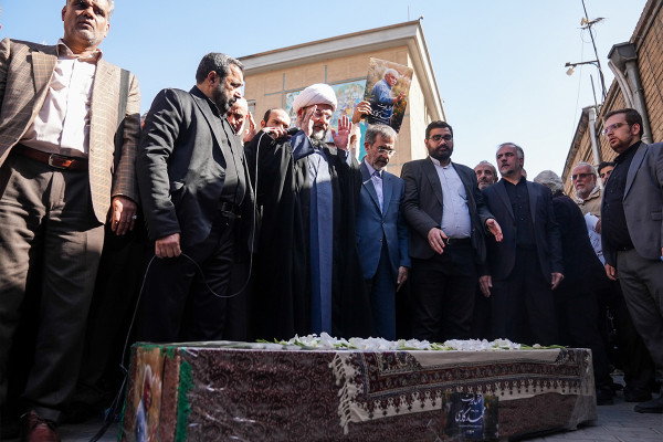 مراسم تشییع پیکر محمد کاسبی