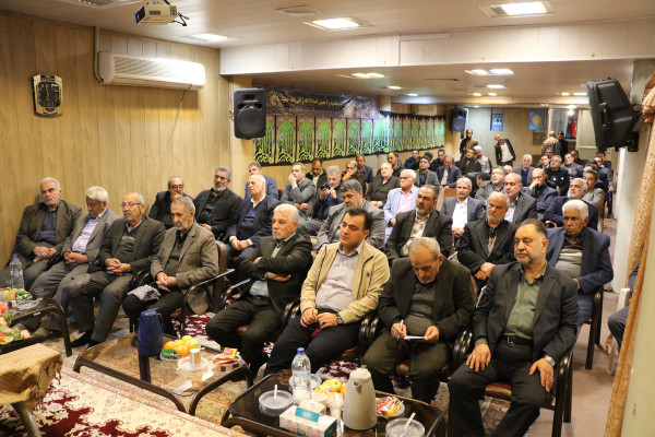 جلسه هماهنگی و برنامه ریزی قافله عزاداری شب شهادت حضرت زهرا س