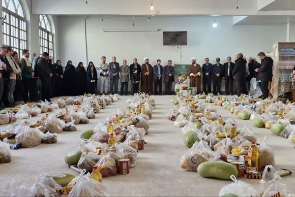 هیأتی‌های شهرستان اهر پای کار یلدای نیازمندان