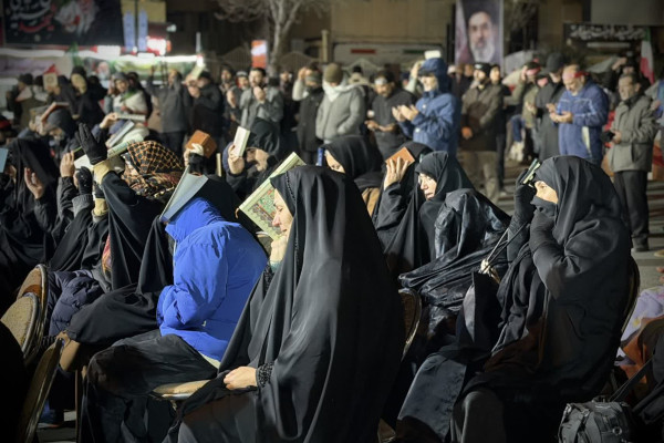 مراسم احیای دومین شب قدر در میدان آزادی سنندج