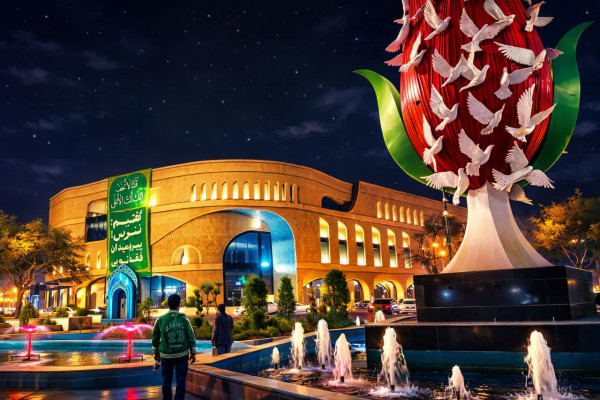 زندگی با آیه ها در قلب شهر اراک جاری شد...