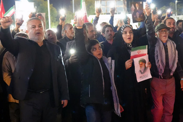 تجمع بزرگ مردمی بوشهری ها در محکومیت تجاوز آشکار استکبار