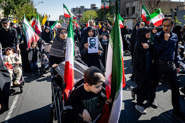 مراسم عزاداری چهلمین روز شهادت رهبر انقلاب برگزار شد