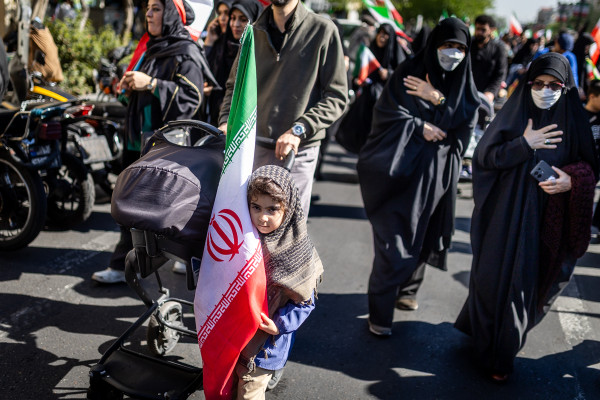 مراسم عزاداری چهلمین روز شهادت رهبر انقلاب برگزار شد