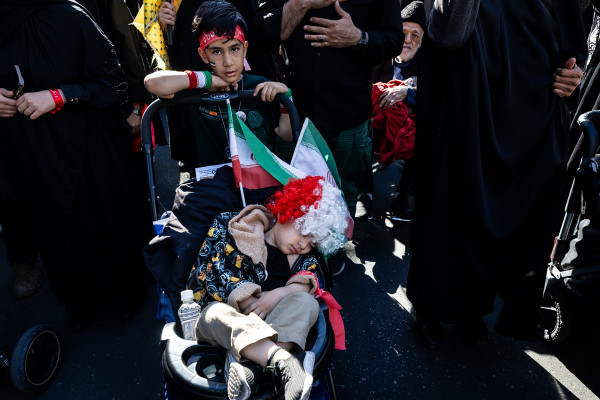 مراسم عزاداری چهلمین روز شهادت رهبر انقلاب برگزار شد