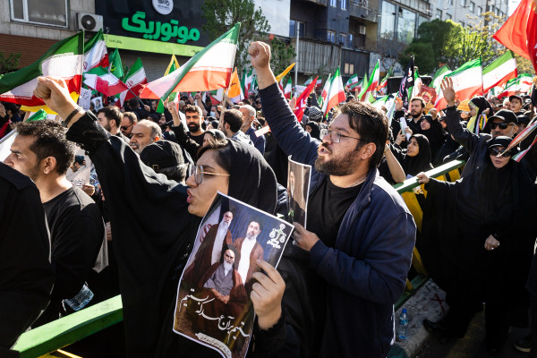 مراسم عزاداری چهلمین روز شهادت رهبر انقلاب برگزار شد