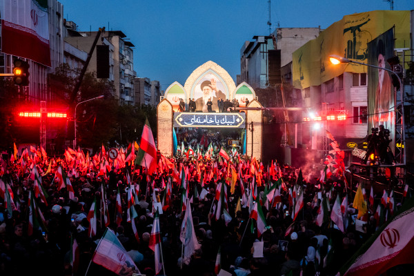 مراسم عزاداری چهلمین روز شهادت رهبر انقلاب برگزار شد