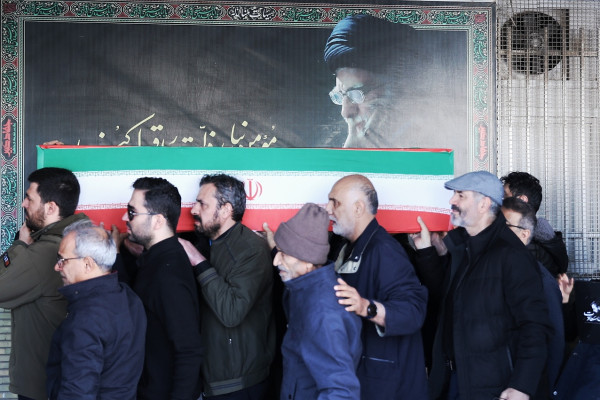 مراسم تشییع و تدفین شهید محمدعلی سعادت