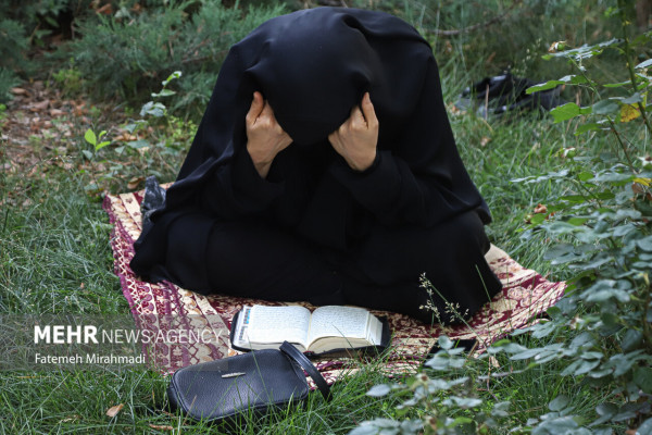 مراسم قرائت دعای عرفه