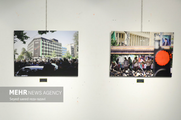 افتتاح نمایشگاه عکاسی تشییع خادمان حرم ایران