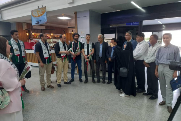 داغ‌دیدگان غزه با مردم سانحه‌دیده بندرعباس دیدار کردند